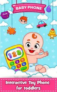 Juegos bebé - Teléfono de bebé Screen Shot 0