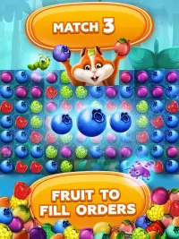 Fruit Hamsters–Farm of Hamsters: Match 3 game Free Screen Shot 8