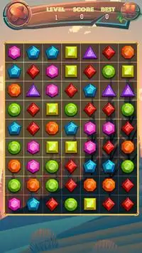 Match 3 - Jewel Games Gratis Screen Shot 3