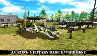 Offroad ejército ejército camión simulador 2017 Screen Shot 14
