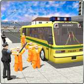 prisioneiro polícia ônibus transporte
