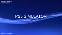 PS3 Simulator Screen Shot 0