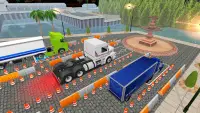 Heavy Big Gear Truck Parking Simulator 3D Screen Shot 8