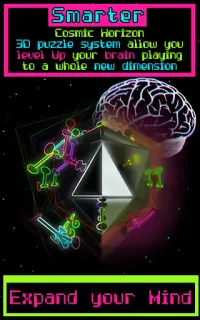 Cosmic Horizon - Icosahedron Video Game Puzzle Screen Shot 1