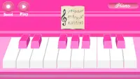 Розовый Пианино Screen Shot 0