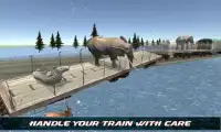 गुस्सा जानवरों ट्रेन परिवहन Screen Shot 4