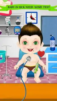 Newborn Baby Care Game Screen Shot 1
