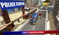 Police Bus Cop Transport Screen Shot 0