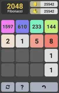 2048 Fibonacci Screen Shot 5