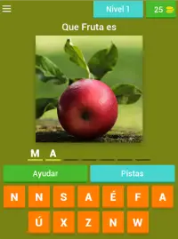 Adivinar las Frutas Screen Shot 11