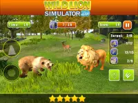 Wild Angry Lion Revenge Sim 3D Screen Shot 8