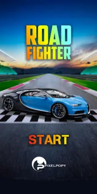 Road Fighter Tilt Car Race Screen Shot 1