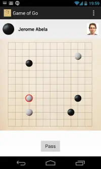 Game of Go Screen Shot 1