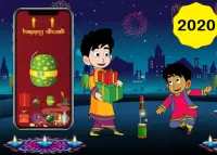 Diwali Firecrackers Simulator - Diwali Wala Game Screen Shot 0