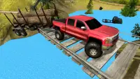 Jeep Offroad Cargo Trailer - Uphill Prado Drive Screen Shot 12