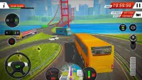 simulateur de conduite d'autobus 2018 Screen Shot 3