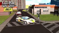2017 Taxi Simulator – 3D Modern Driving Games Screen Shot 0