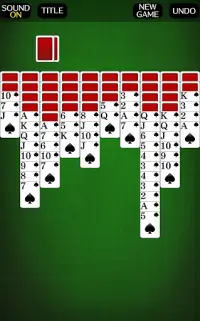 Spider Solitaire [card game] Screen Shot 1