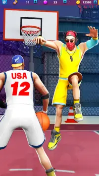 Basketball Game Dunk n Hoop Screen Shot 0