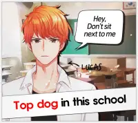 Only Girl in High School ?! - Otome Dating Sim Screen Shot 1