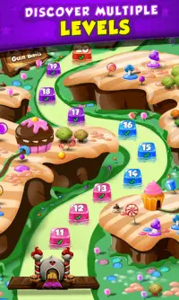 Candy Donuts Coin Party Dozer Screen Shot 4