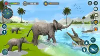 Angry Crocodile Attack Game 3d Screen Shot 1