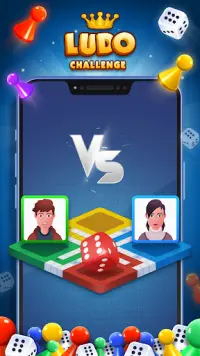 Ludo Challenge Offline Play Screen Shot 2