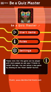 Be a Quiz Master Same Room Multiplayer Game Screen Shot 3