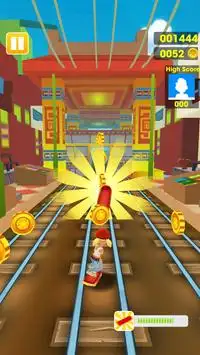 Subway Train Rush Surfers Screen Shot 6