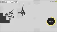 Stickman Dismounting Stunt Screen Shot 2