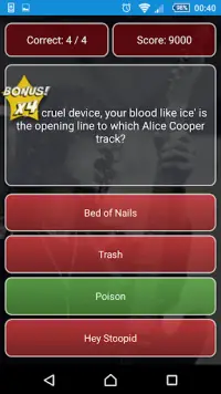 Classic Rock Quiz (Free) Screen Shot 6