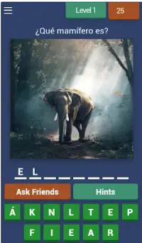 Quiz de Animales Salvajes - Adivinanzas para niños Screen Shot 0