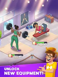 Gym Bunny - Idle clicker game Screen Shot 9