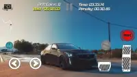 Drift Racing Cadillac CTS-V Simulator Game Screen Shot 0