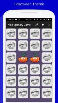 Kids Memory Game Screen Shot 3
