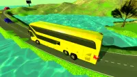 Offroad American bus Simulator Screen Shot 0