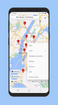 Location Changer - Fake GPS Screen Shot 5