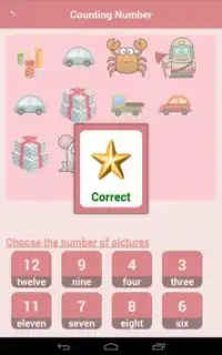 Counting Number Game for kids Screen Shot 2