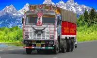 Indian Cargo Truck Games: Indian Truck Screen Shot 0