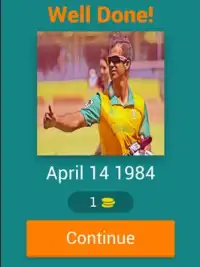 Guess Cricket Players Birthday Screen Shot 7