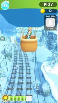 Subway Ice Princess Run Screen Shot 6