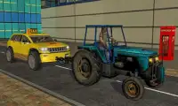 Heavy Duty traktora ciągnącego:Car Transporter Sim Screen Shot 2