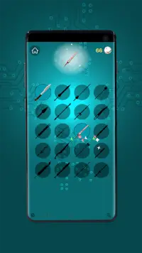 Crypto Slicer: Knife Hit, Play, & Collect Moons! Screen Shot 4