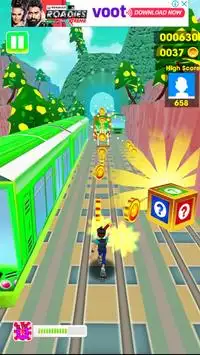 Super Subway Train Runner Screen Shot 0