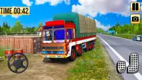 Heavy Cargo Truck Driving Simulator 3D:Lorry Games Screen Shot 2