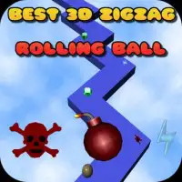 3D zigzag roll bola Screen Shot 0