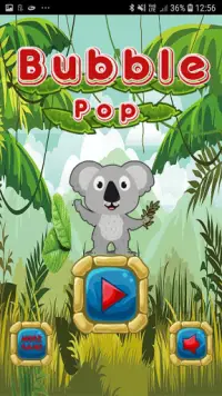 Koala Bubble Pop! Bubble Shooter Game Screen Shot 1