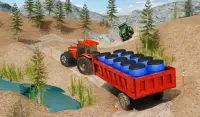 Farming Tractor Cargo Sim- Mountain Jeep Driver Screen Shot 6