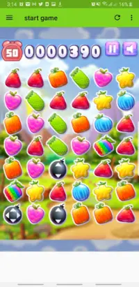 fruit crush frenzy Screen Shot 1