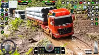 Mud Truck Runner Simulator 3D Screen Shot 1